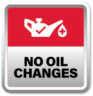 Briggs and stratton never change oil outlet
